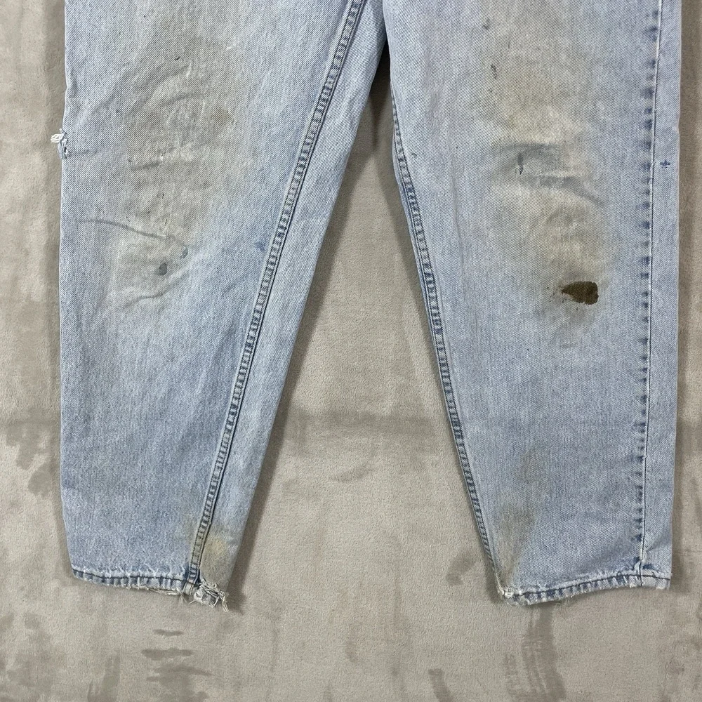 VTG Levis SilverTab Jeans Mens 30x29 Distressed Loose Cotton Y2K USA 90s